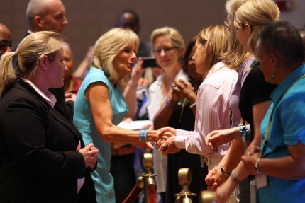 Dr. Biden at the National Association of Social Workers’ conference