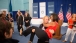 Mrs. Obama Is Lifted By US Wrestler Elena Pirozhkov