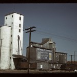 Grain elevator in Caldwell, Idaho