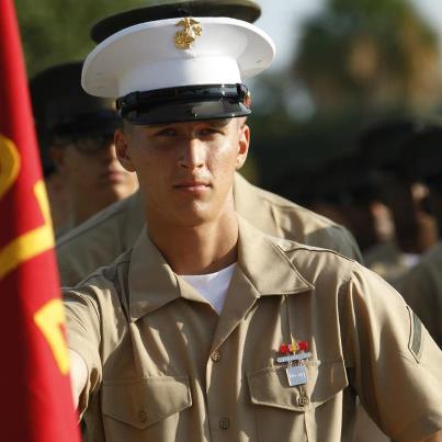 Photo: Chosen for exemplifying the core values and leadership traits of the Marine Corps, honor graduates epitomize what it means to be a United States Marine.

Photo via MCRD PARRIS ISLAND, SC - OFFICIAL PAGE