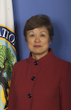 Color photo of Rosalinda B. Barrera, Assistant Deputy Secretary and Director, Office of English Language Acquisition