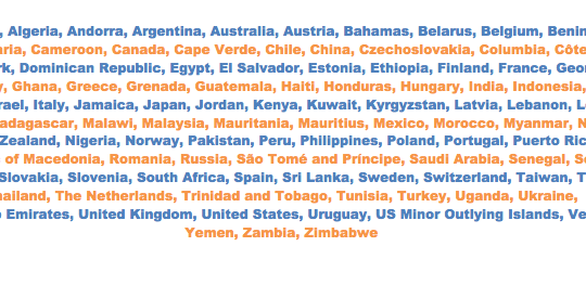 Bloggers from 108 countries have registered to take part in Blog Action Day 2012