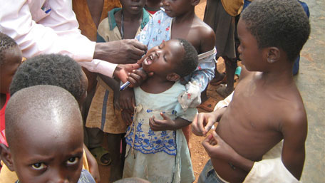 CDC highlights polio eradication work around the globe.
