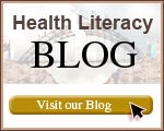 Health Literacy Blog button