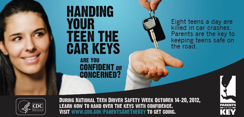 Photo: Happy National Teen Driver Safety Week! Please share this graphic to help promote safe teen driving!