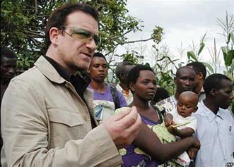 Photo: Respond to this quote: "Give a man a fish, he'll eat for a day. Give a woman microcredit, she, her husband, her children and her extended family will eat for a lifetime.”-Bono