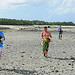 <p>Volunteers help carry turtles for tagging at Turtle Cove, Diego Garcia, U.K., Oct. 17, 2012. A team of marine biologists visited Diego Garcia to tag and track sea turtles, as well as study the environment in which they lay their eggs. (DoD photo by Mass Communication Specialist Seaman Eric A. Pastor, U.S. Navy/Released)</p>