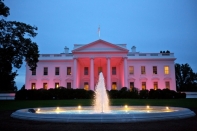 White House Goes Pink for Breast Cancer Awareness Month