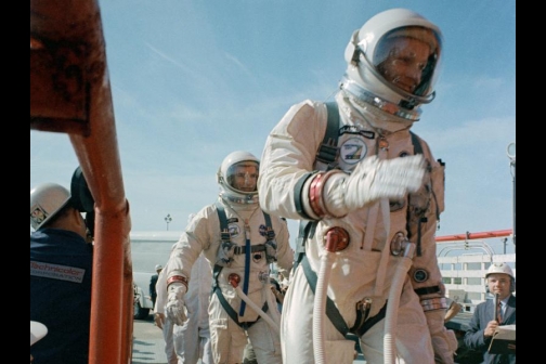 Boarding Gemini VIII