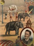 Poster of the Barnum and Bailey Great London Circus