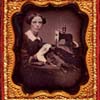 Thumbnail image of  "A Seamstress" (Sixth-plate daguerreotype, circa 1853)