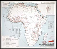 Reseau panafricain de télécommunication = Panafrican telecommunication network = Red panafricana de telecommunicaciones
