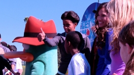 First Lady Michelle Obama & The Platypus Walk
