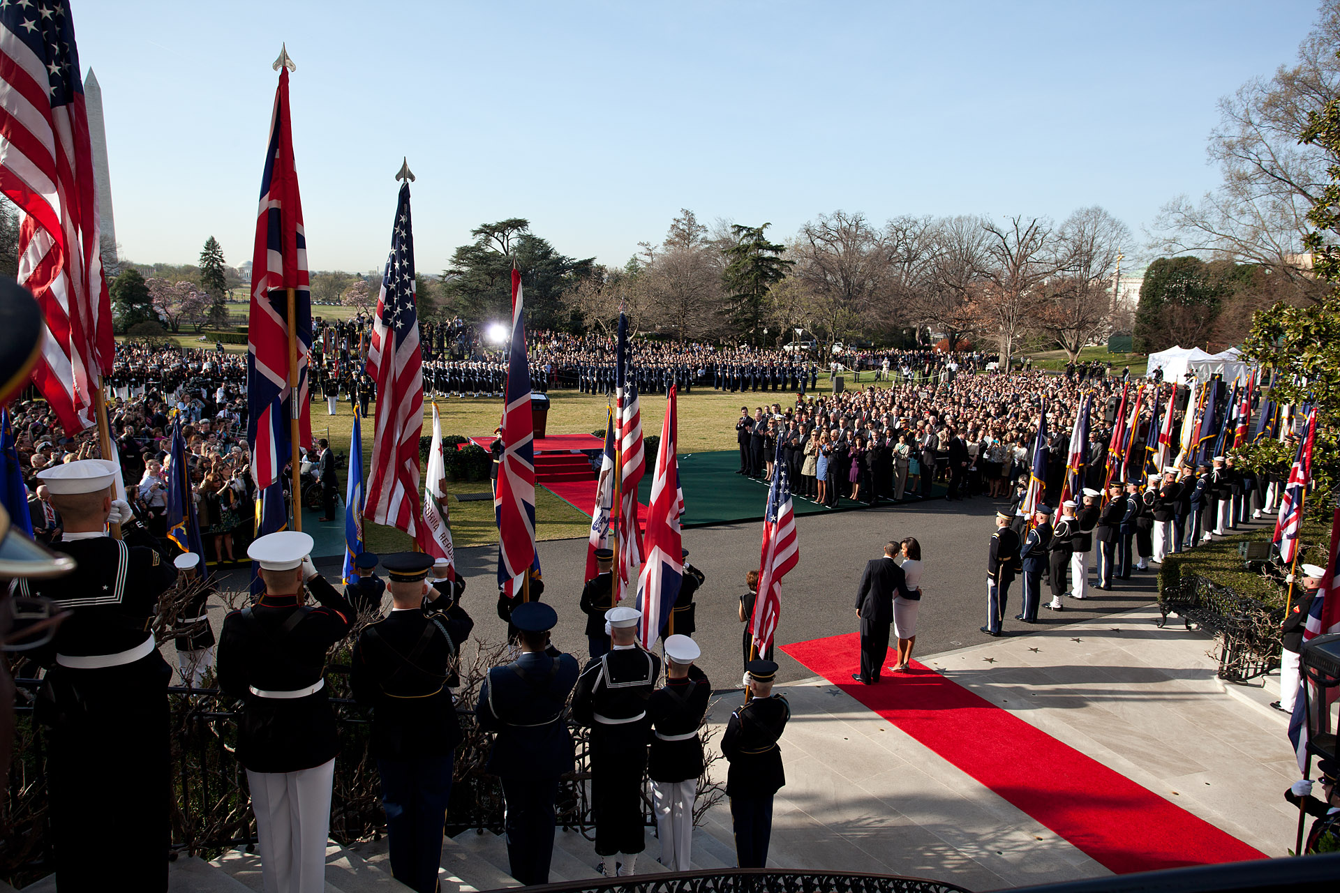 Official Visit: Prime Minister David Cameron Of The United Kingdom