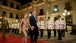 Biden and Bachelet past the palace guards