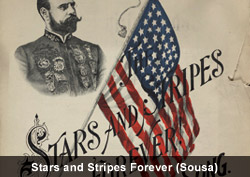 Image: Stars and Stripes Forever (Sousa) sheet music cover