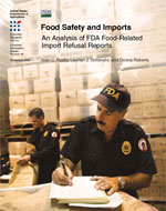 Cover for ERS report "Food Safety and Imports: An Analysis of FDA Import Refusal Reports" (EIB-39)