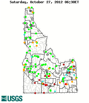 WaterWatch: Current streamflow conditions in Idaho