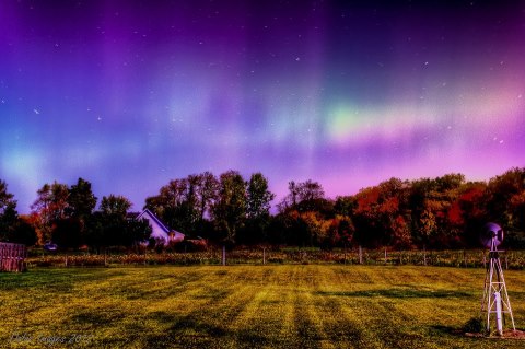 Did you catch a glimpse of the aurora during the geomagnetic storming Sunday night? Share your best photographs through the NOAA Aurora Spotters Group on Flickr: http://www.flickr.com/groups/noaaauroras/. Here's a fantastic photo from southern Michigan, courtesy of NOAA Aurora Spotter/photographer Eric Dobis of Dobis Images ... Get the latest space weather updates at http://www.swpc.noaa.gov/.