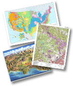 Thumbnail image of map products in the USGS Store