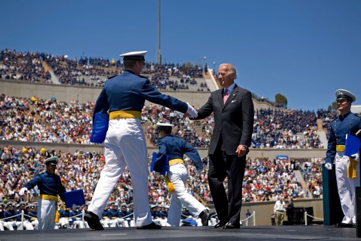 Vice President Biden at the Air Force Academy Commencement