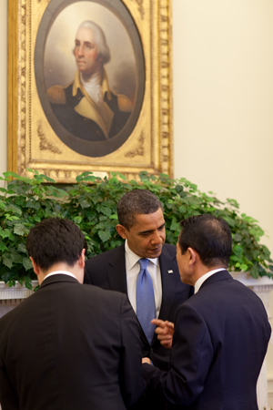 President Obama in the Oval Office