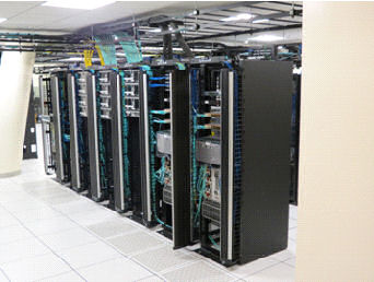 Figure 2. The data center at NCWCP.
