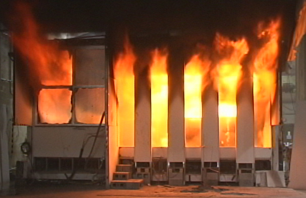 WTC Study Fire Test Image