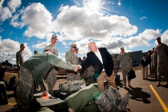 Westphal welcomes Minnesota Army National Guard So