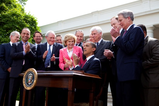 President Obama signs credit card reform legislation