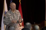 Chief of Staff of the U.S. Army Gen. Raymond Odierno made his first visit to Camp...