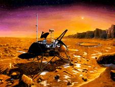 Mars Polar Lander Spacecraft