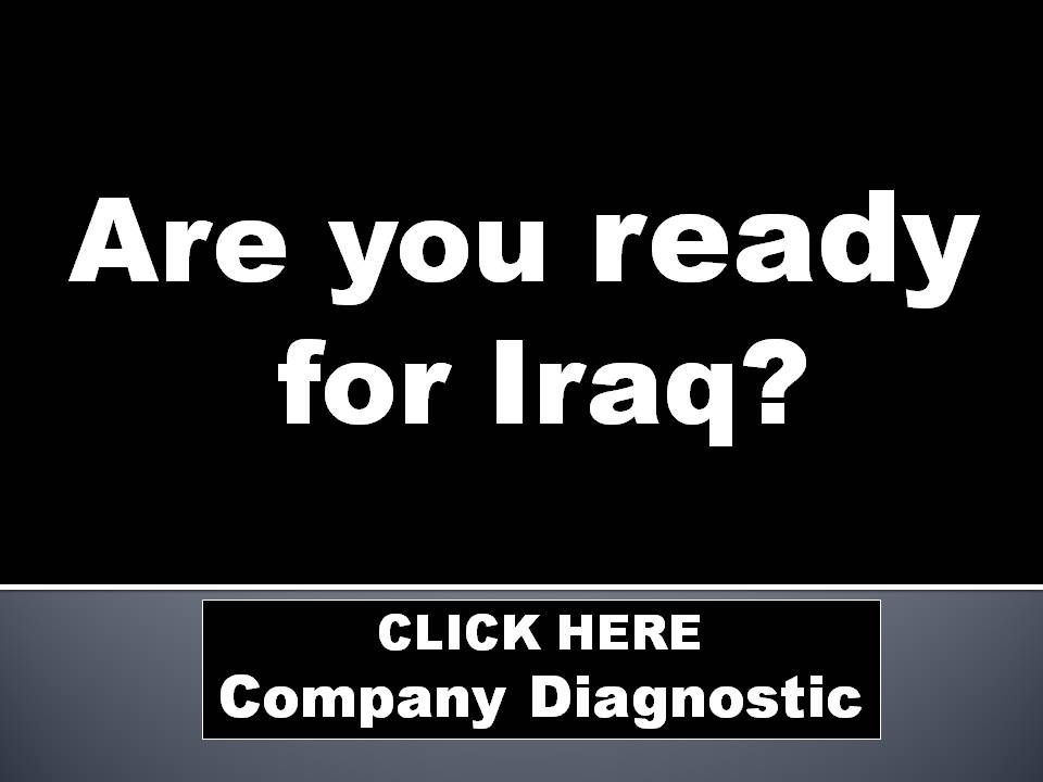 COMPANY DIAGNOSTIC FOR IRAQ