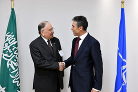 small_Visit to NATO by the Minister of State for Foreign Affairs of the Kingdom of Saudi Arabia,  H.E Nizar bin Obaid Madani
