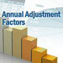 Annual Adjustment Factors Icon.
