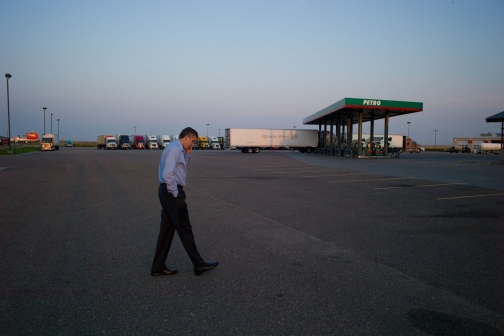 Secretary Duncan at a Truck Stop 