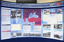 Exhibition panel featuring the military, strategic and public diplomacy contexts of the accession of Greece and Turkey