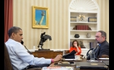 President Obama Is Updated On The Response To Hurricane Sandy