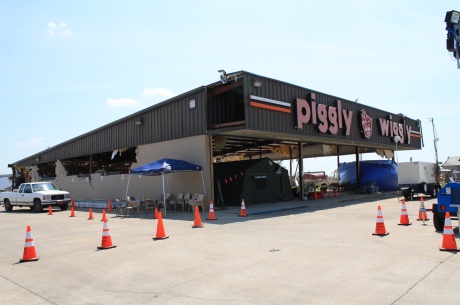 The Smithville Mississippi Piggly Wiggly is one of many businesses damaged or destroyed by tornadoes which struck Smithville. All businesses need a business continuity plan to prevent, mitigate, protect against, respond to and recover from disruptive events. 