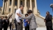 Secretary Duncan Talks with Leola Brown