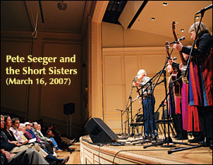 Pete Seeger and the Short Sisters