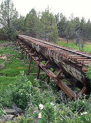 Historic North Canal Redwood Flume (Klamath Project)