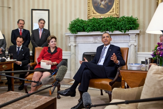 President Obama and President Rousseff Deliver a Statement