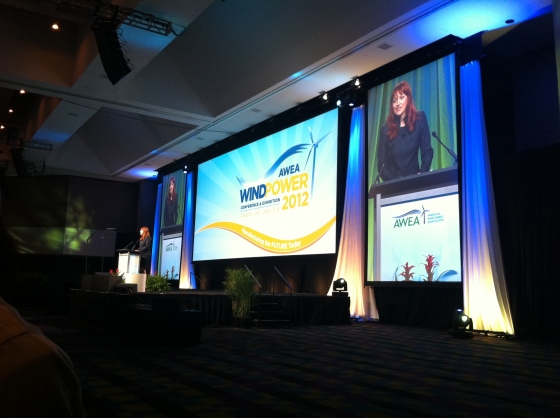 Heather Zichal speaks at the WINDPOWER 2012 Conference and Exhibition (June 7, 2012)