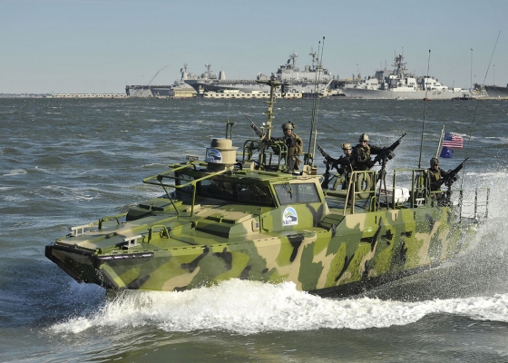 Navy’s Riverine Command Boat