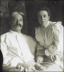 Edward MacDowell with wife