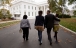 President Obama Returns From Church