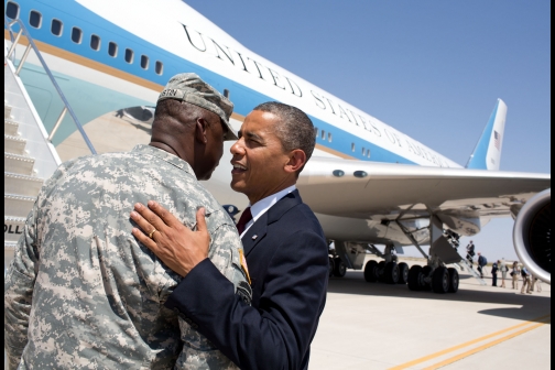 President Obama Bids Farewell to Gen. Lloyd Austin