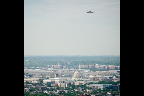 Space Shuttle Discovery DC Fly-Over (201204170043HQ)