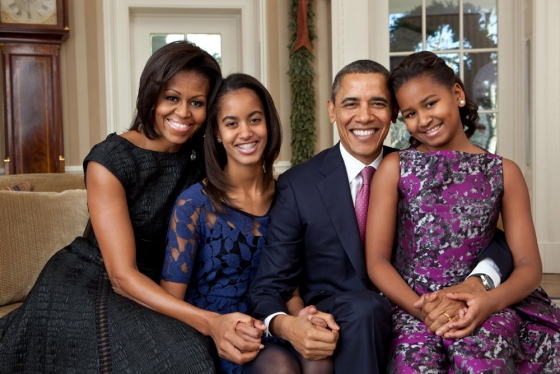Official Obama Family Portrait 2011